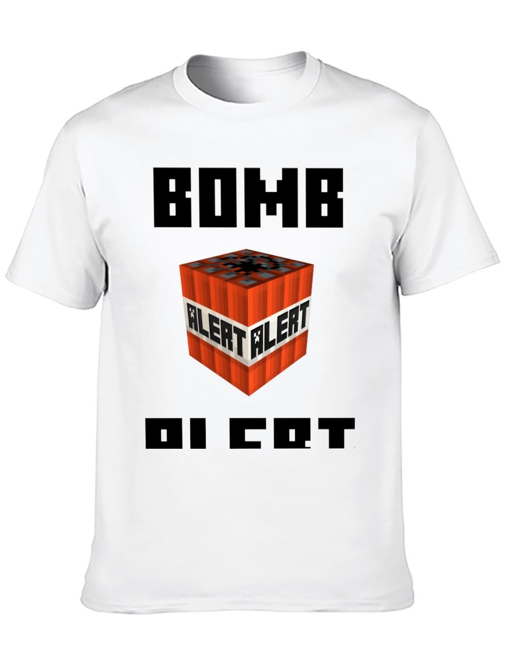 Minecraft TNT Bomb Alert T-Shirt