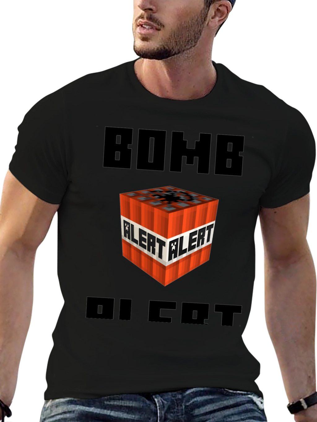 Minecraft TNT Bomb Alert T-Shirt