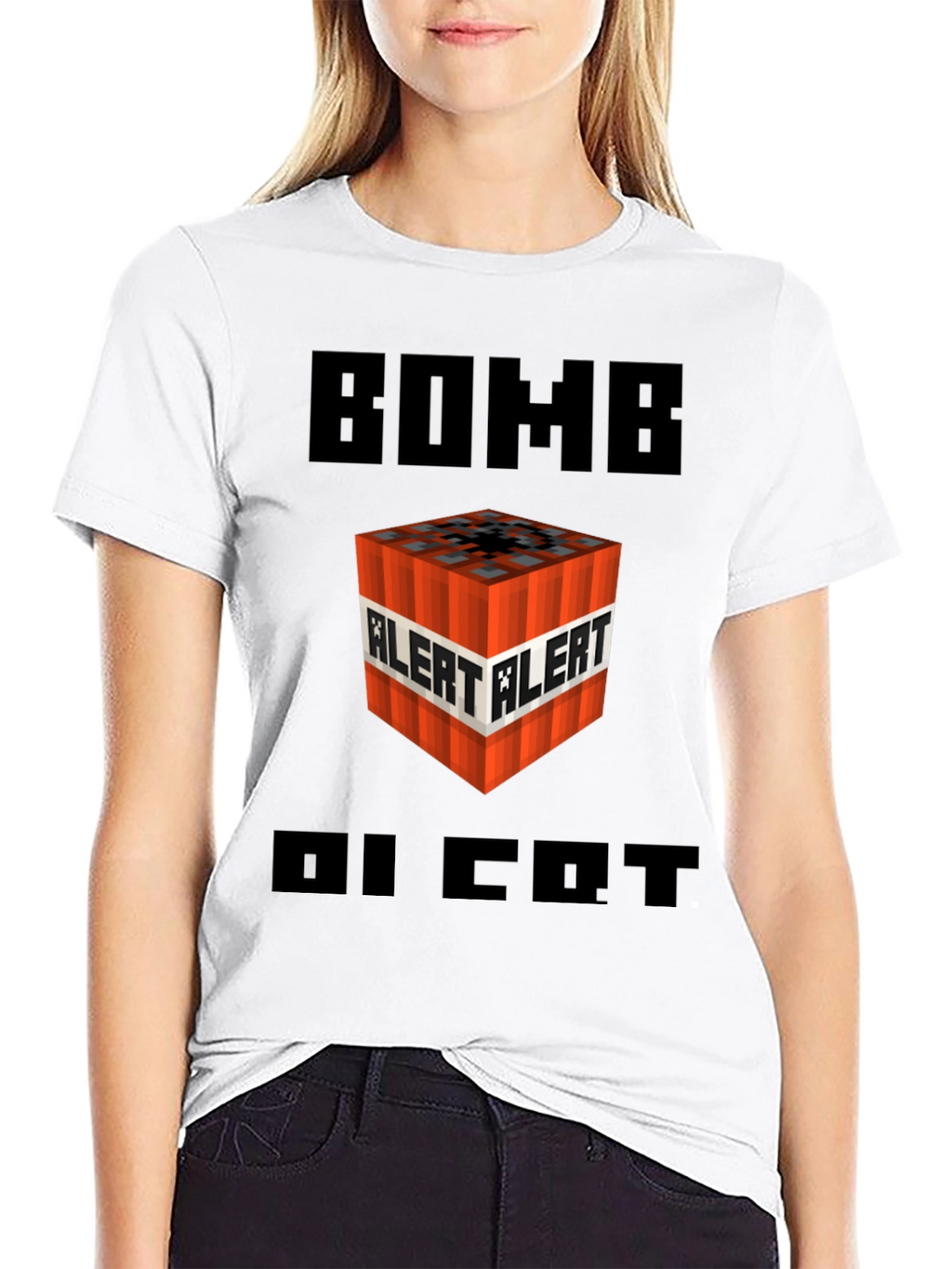 Minecraft TNT Bomb Alert T-Shirt