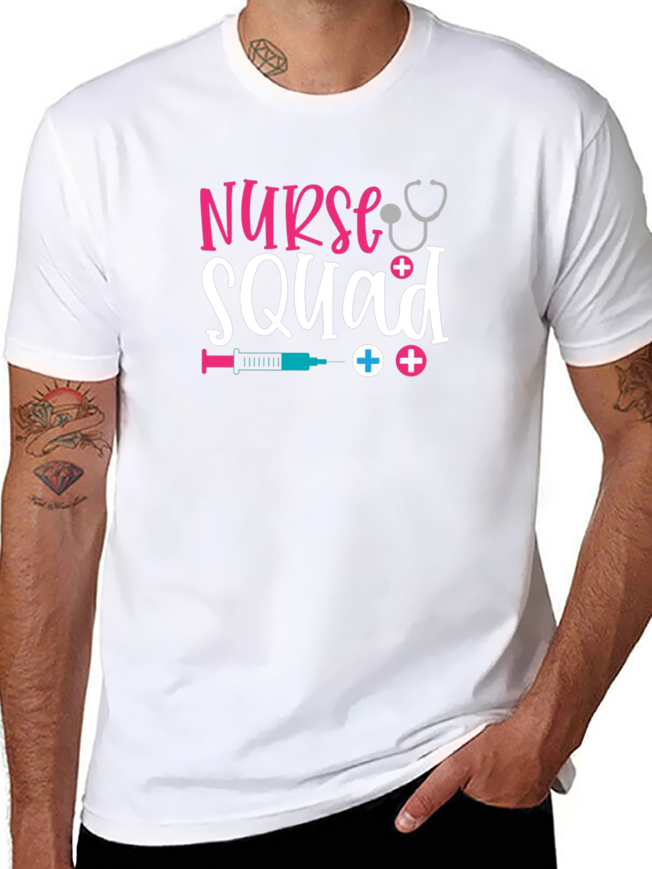 Nurse Squad Graphic T-Shirt