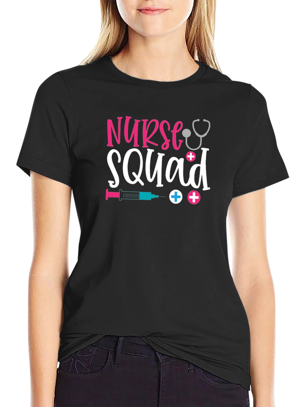 Nurse Squad Graphic T-Shirt