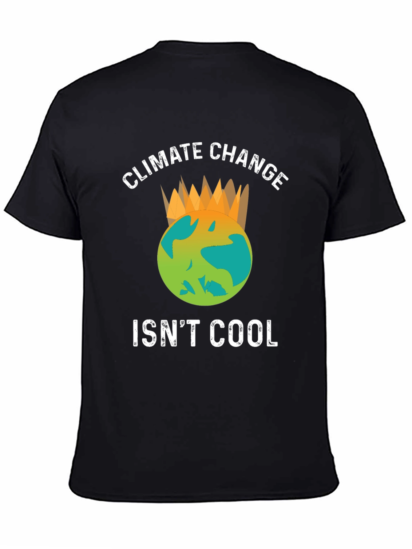 Climate Change Isnt Cool Graphic T-Shirt
