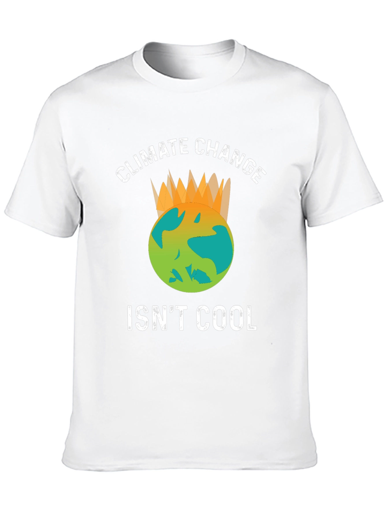 Climate Change Isnt Cool Graphic T-Shirt