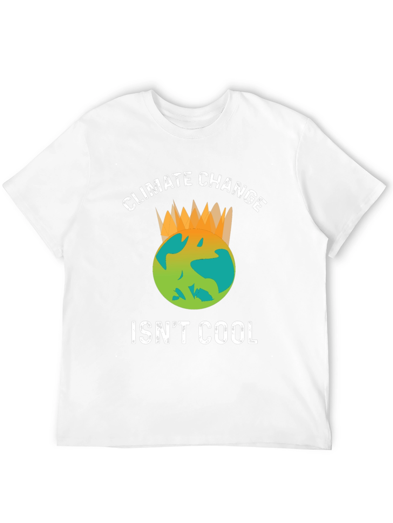 Climate Change Isnt Cool Graphic T-Shirt