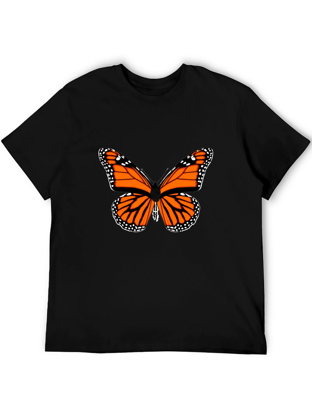 Butterfly Graphic T-Shirt - Black