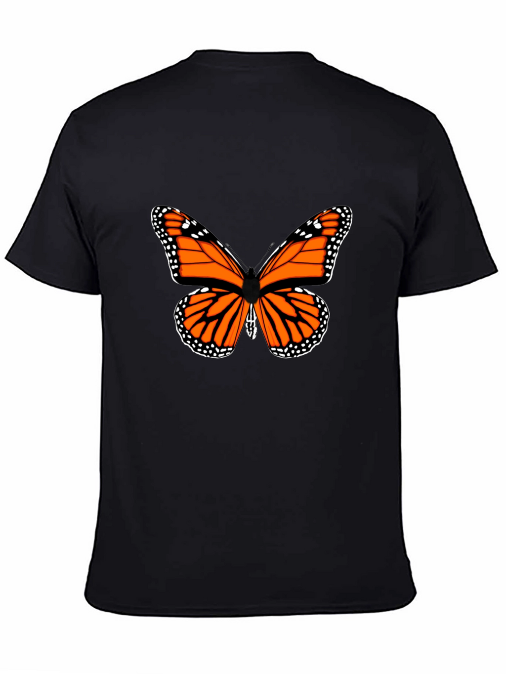 Butterfly Graphic T-Shirt - Black