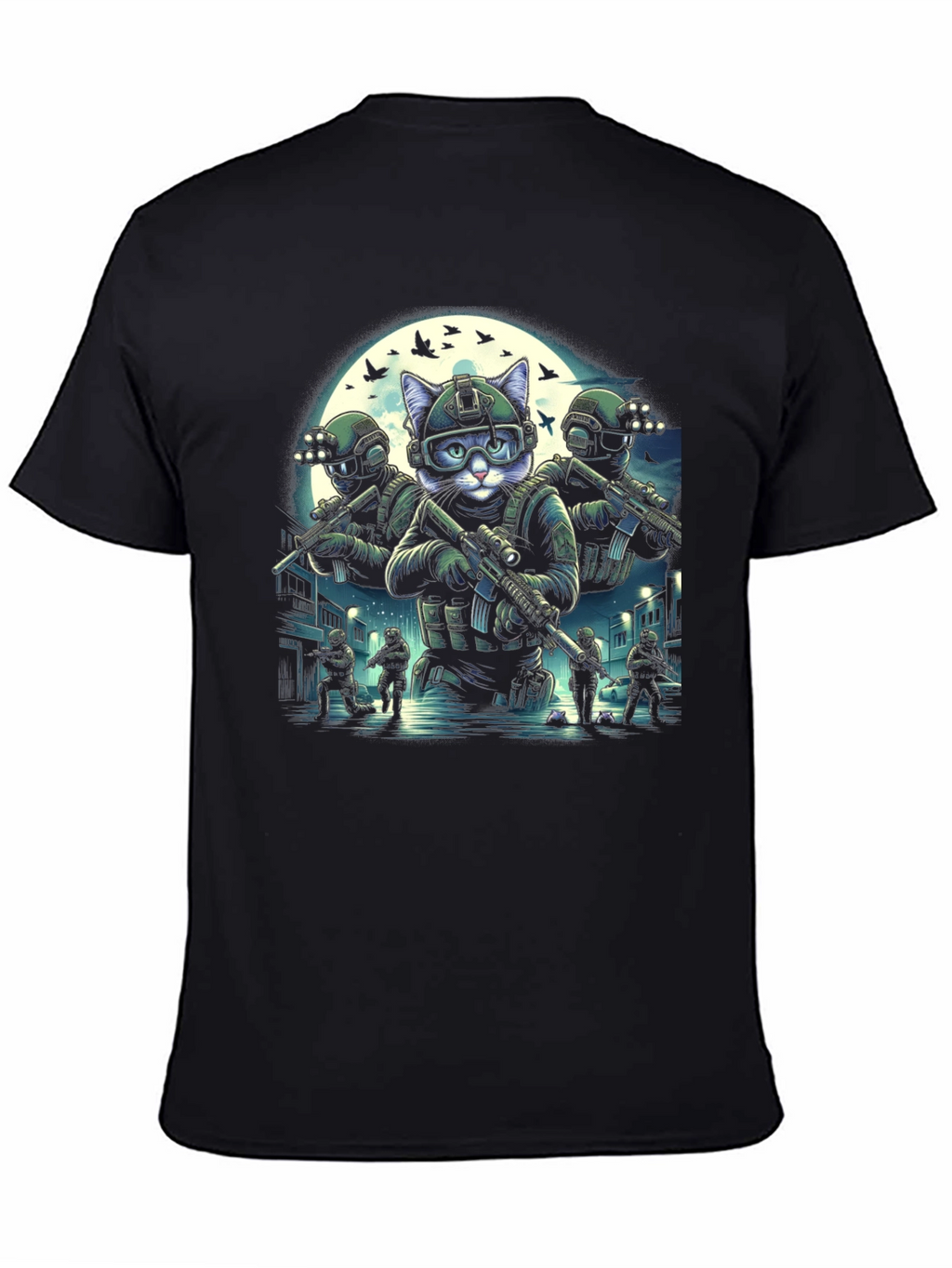 Tactical Cat Squad T-Shirt