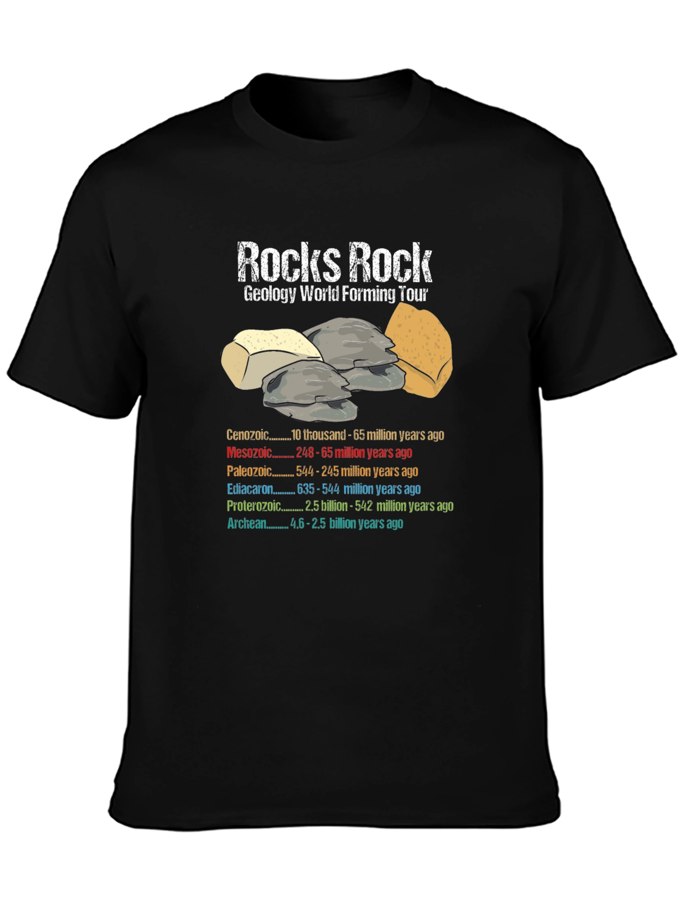 Rocks Rock Geology T-Shirt