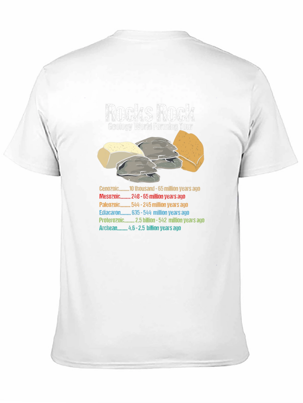 Rocks Rock Geology T-Shirt