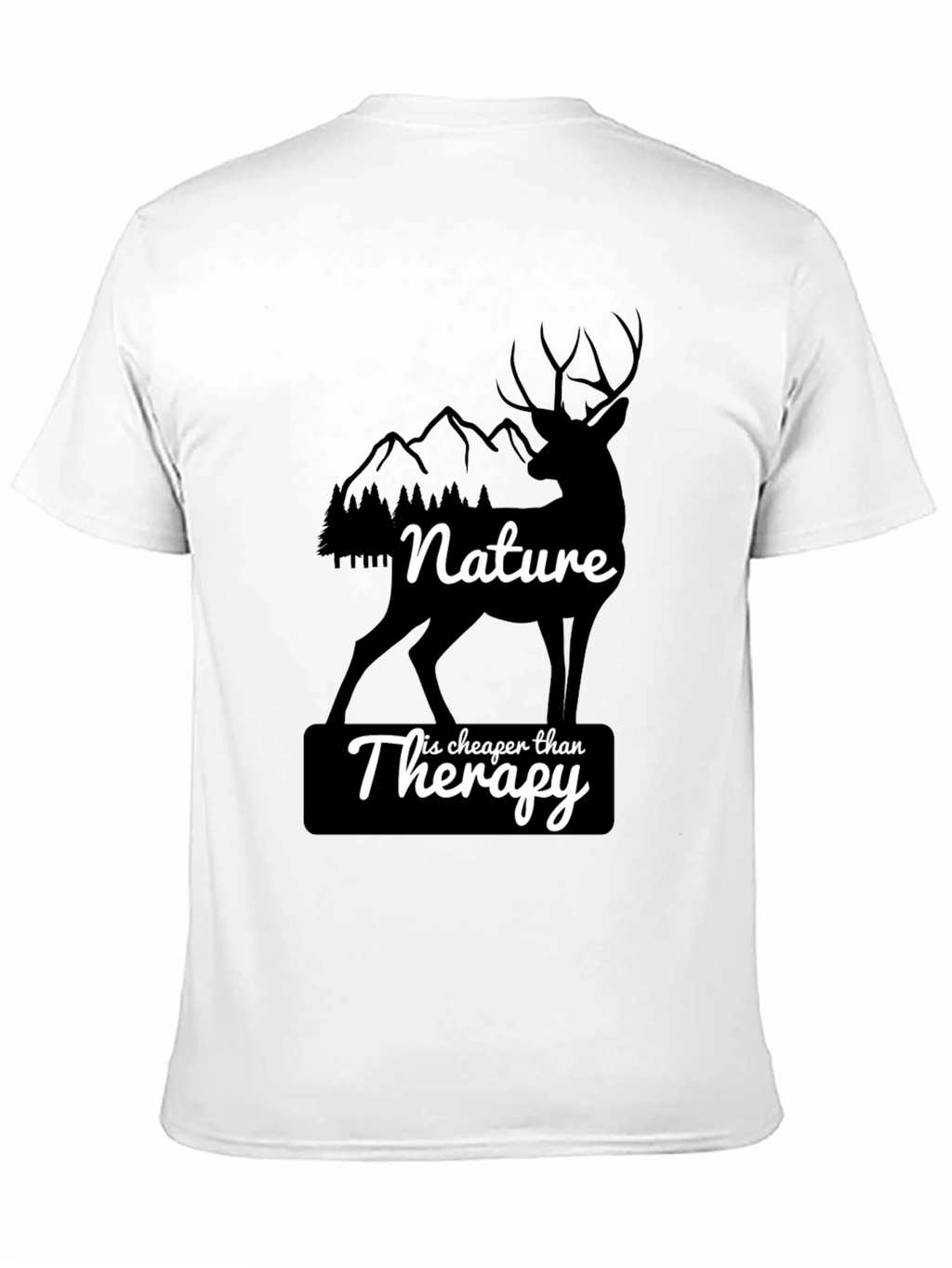 Nature is Cheaper Than Therapy Graphic T-Shirt