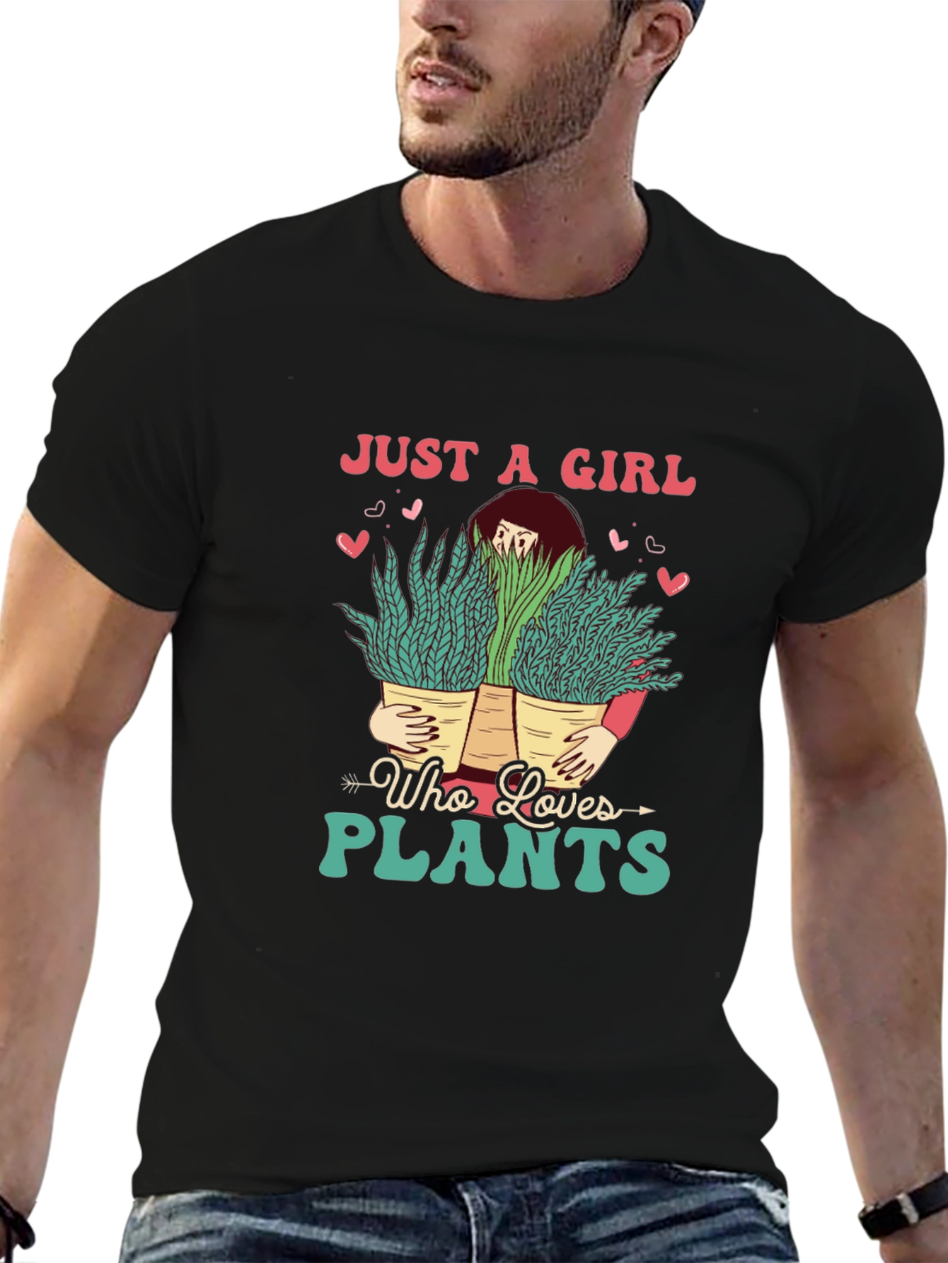 Just a Girl Who Loves Plants T-Shirt