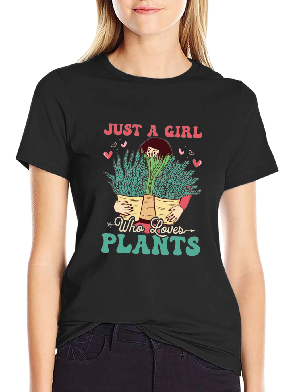 Just a Girl Who Loves Plants T-Shirt