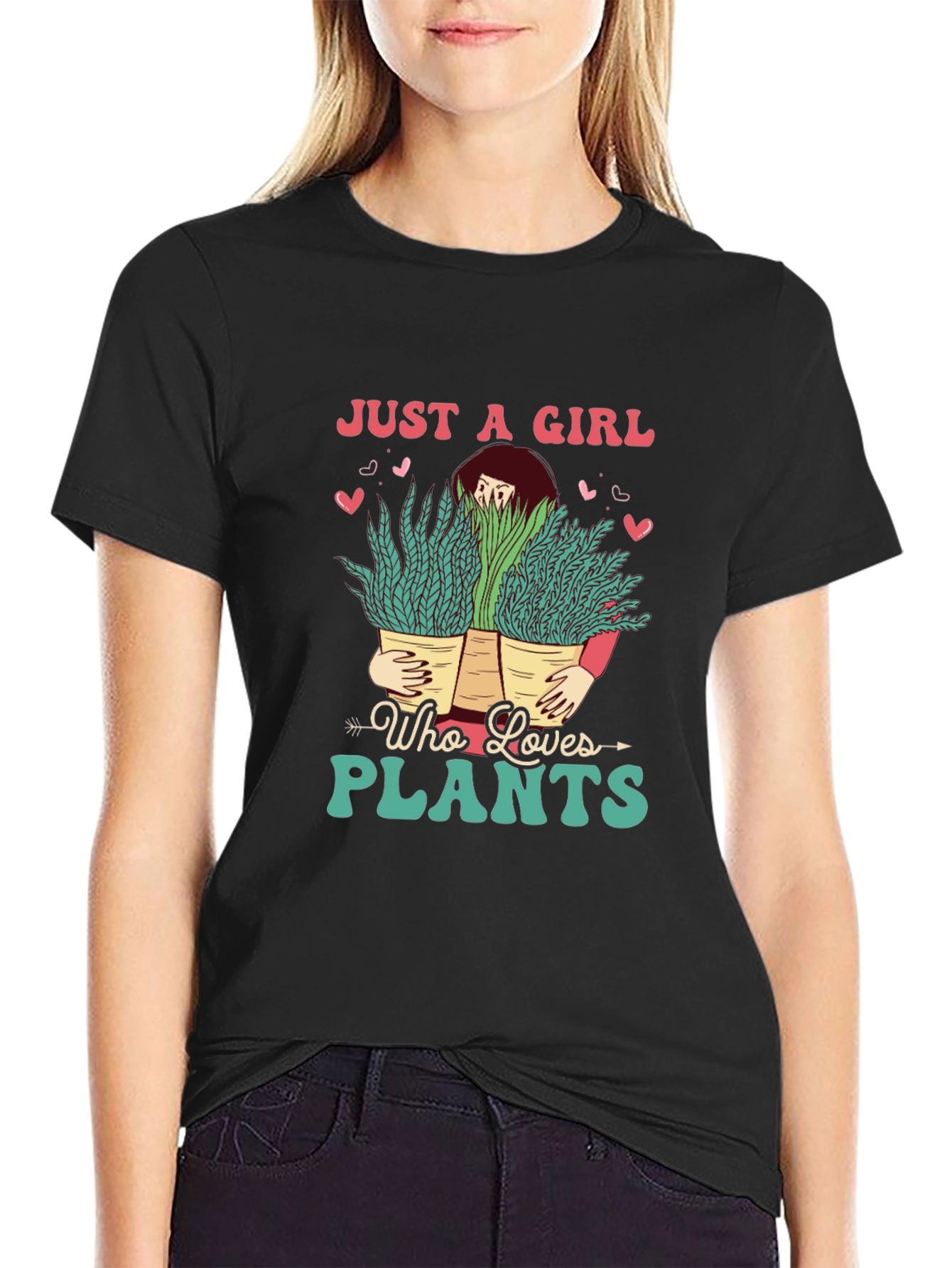 Just a Girl Who Loves Plants T-Shirt