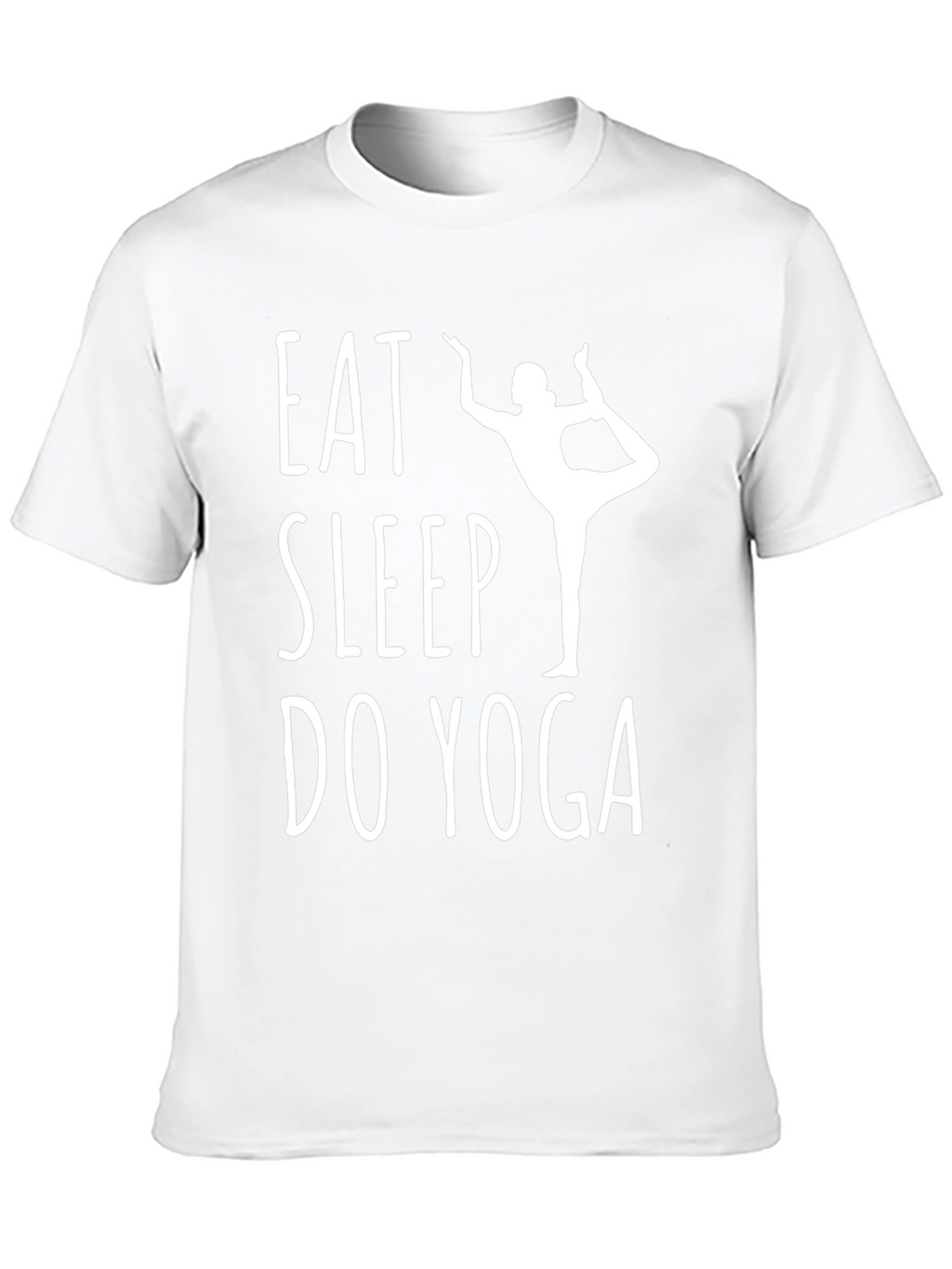 Eat Sleep Do Yoga Black T-Shirt