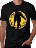 Bowling Silhouette Graphic T-Shirt