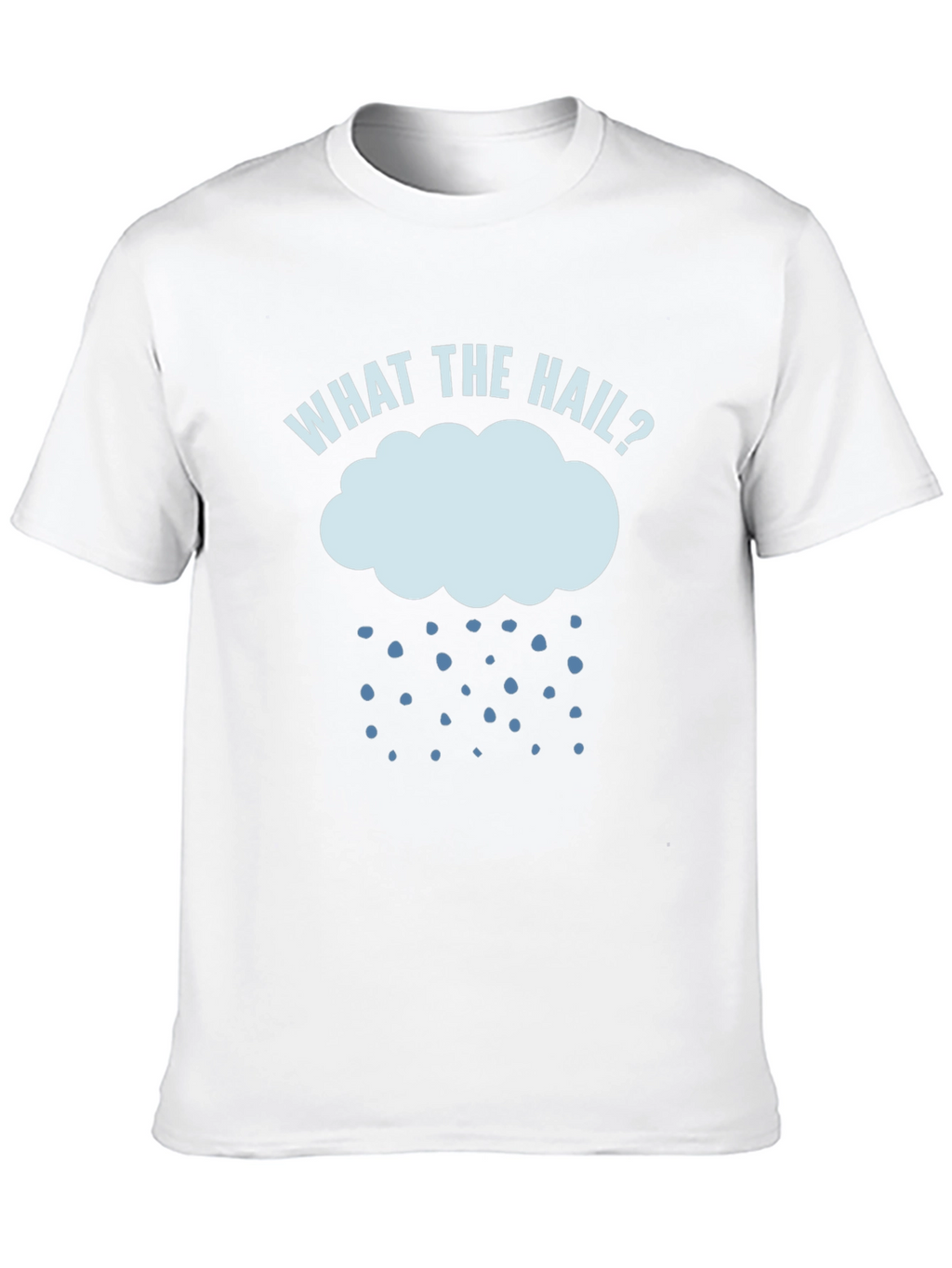 What The Hail? Funny Weather T-Shirt
