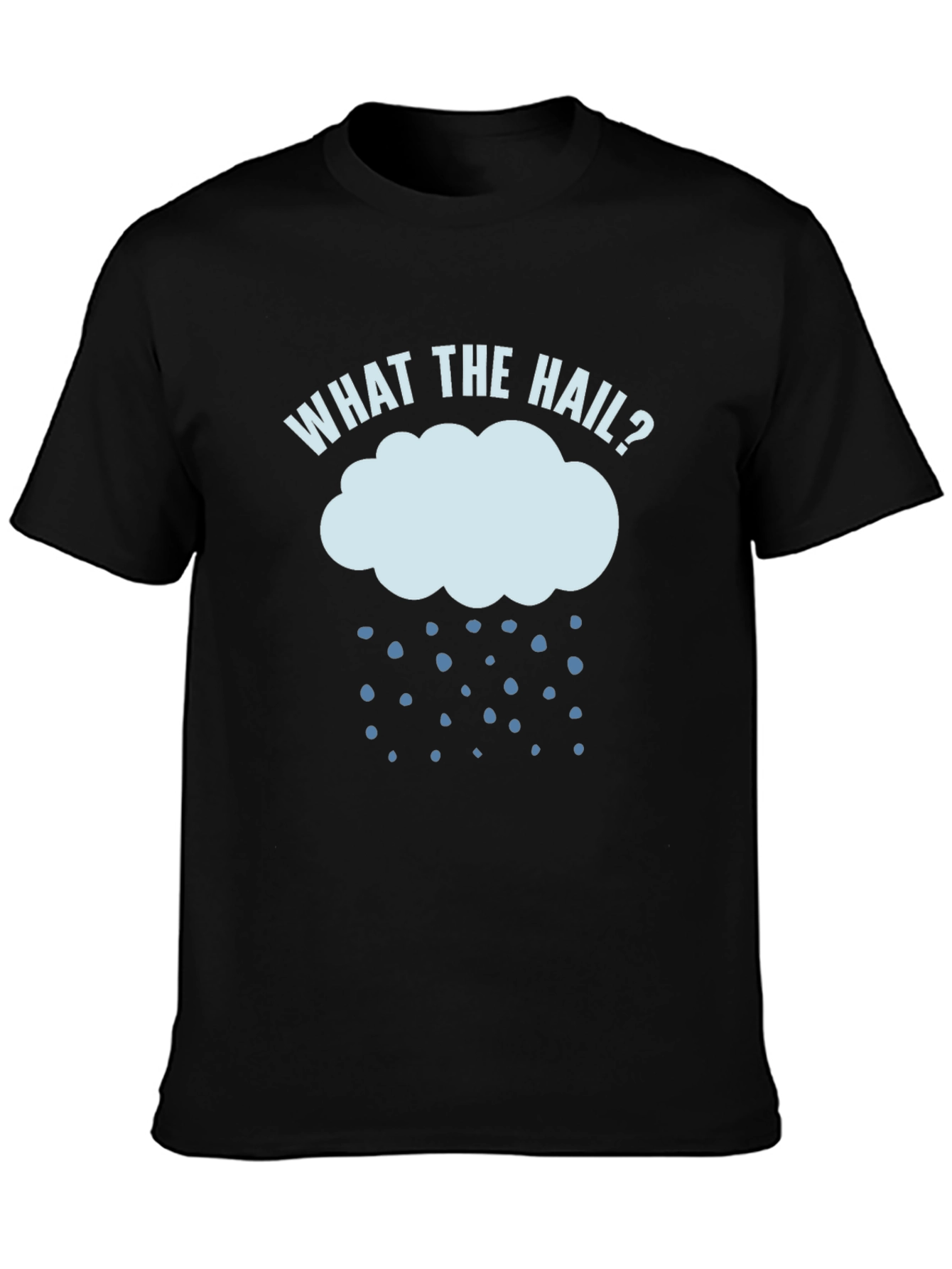 What The Hail? Funny Weather T-Shirt