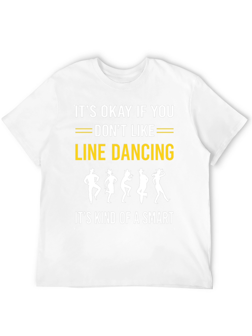 Line Dancing Smart T-Shirt - Novelty Graphic Tee