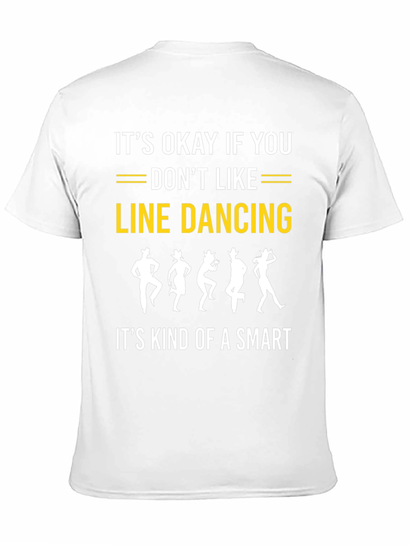 Line Dancing Smart T-Shirt - Novelty Graphic Tee