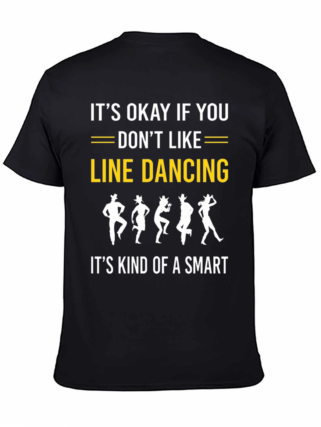 Line Dancing Smart T-Shirt - Novelty Graphic Tee