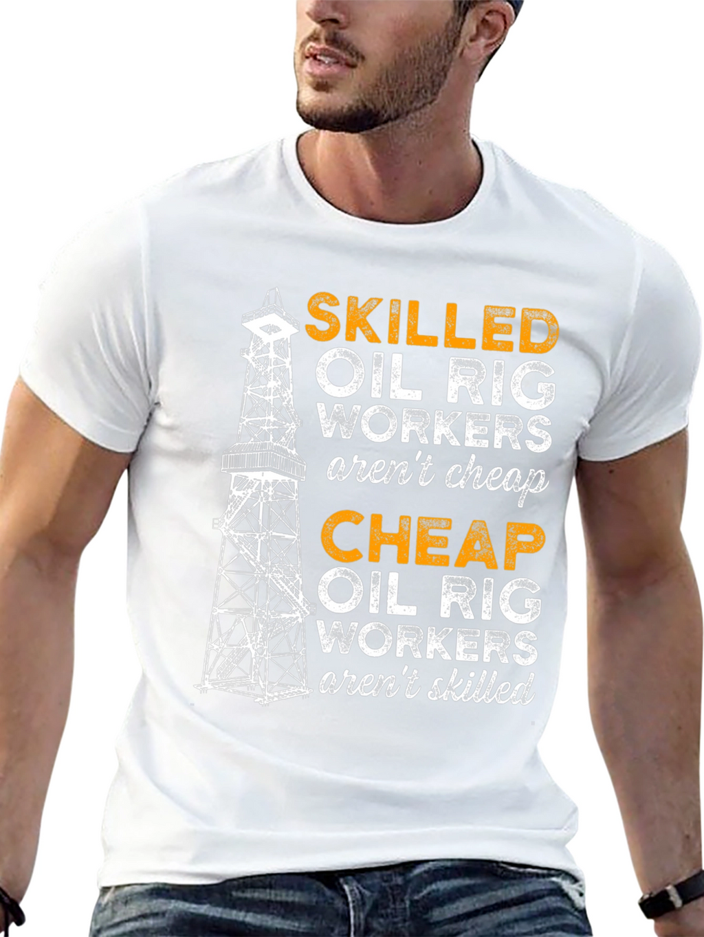 Skilled Oil Rig Workers T-Shirt