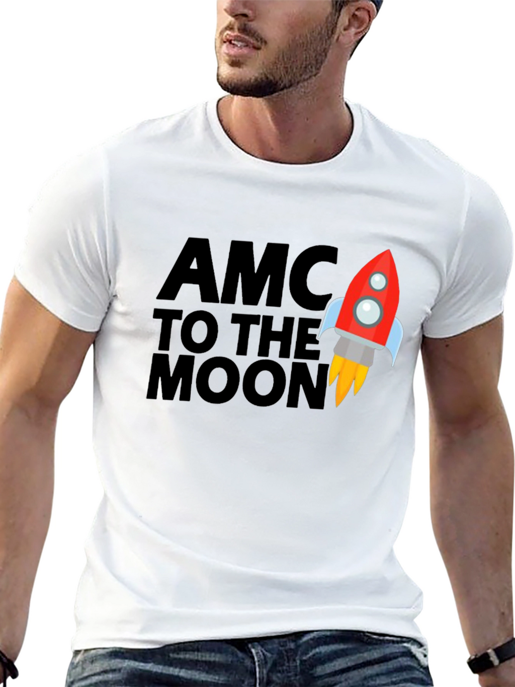 AMC to the Moon Graphic Tee
