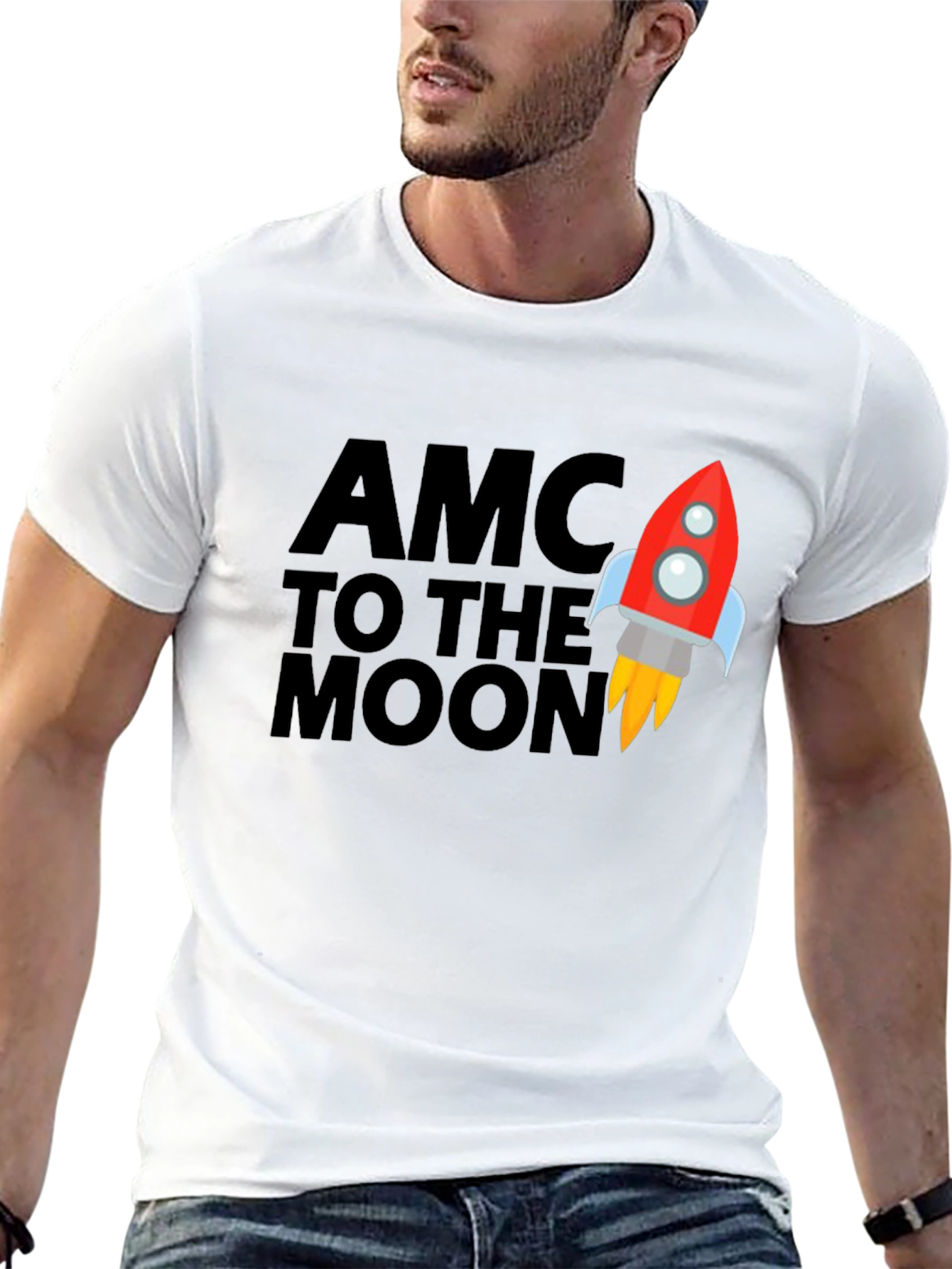 AMC to the Moon Graphic Tee