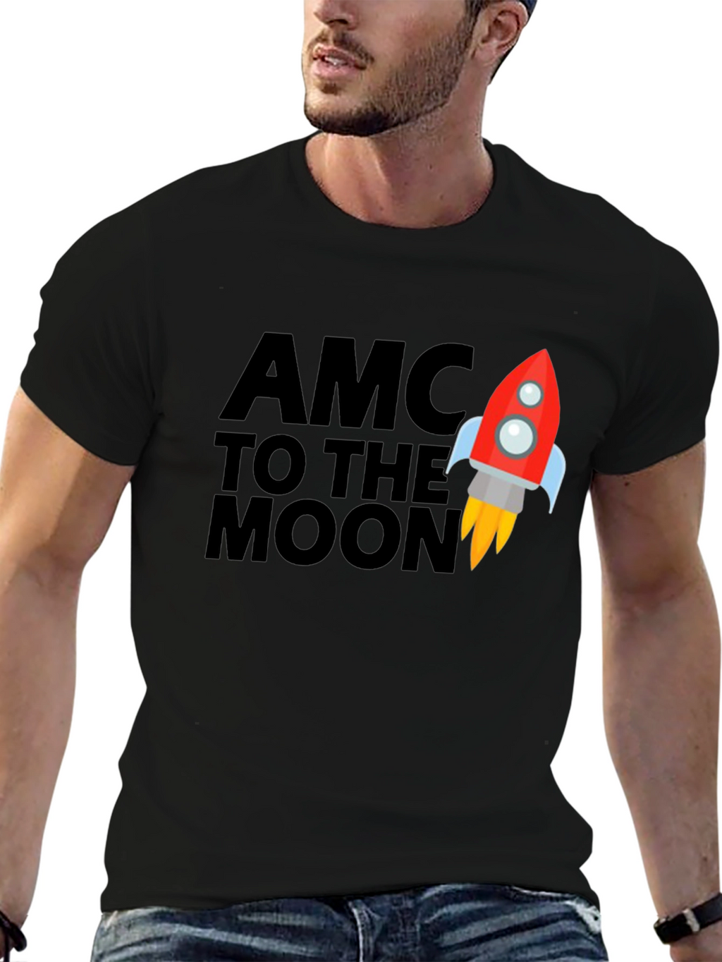 AMC to the Moon Graphic Tee