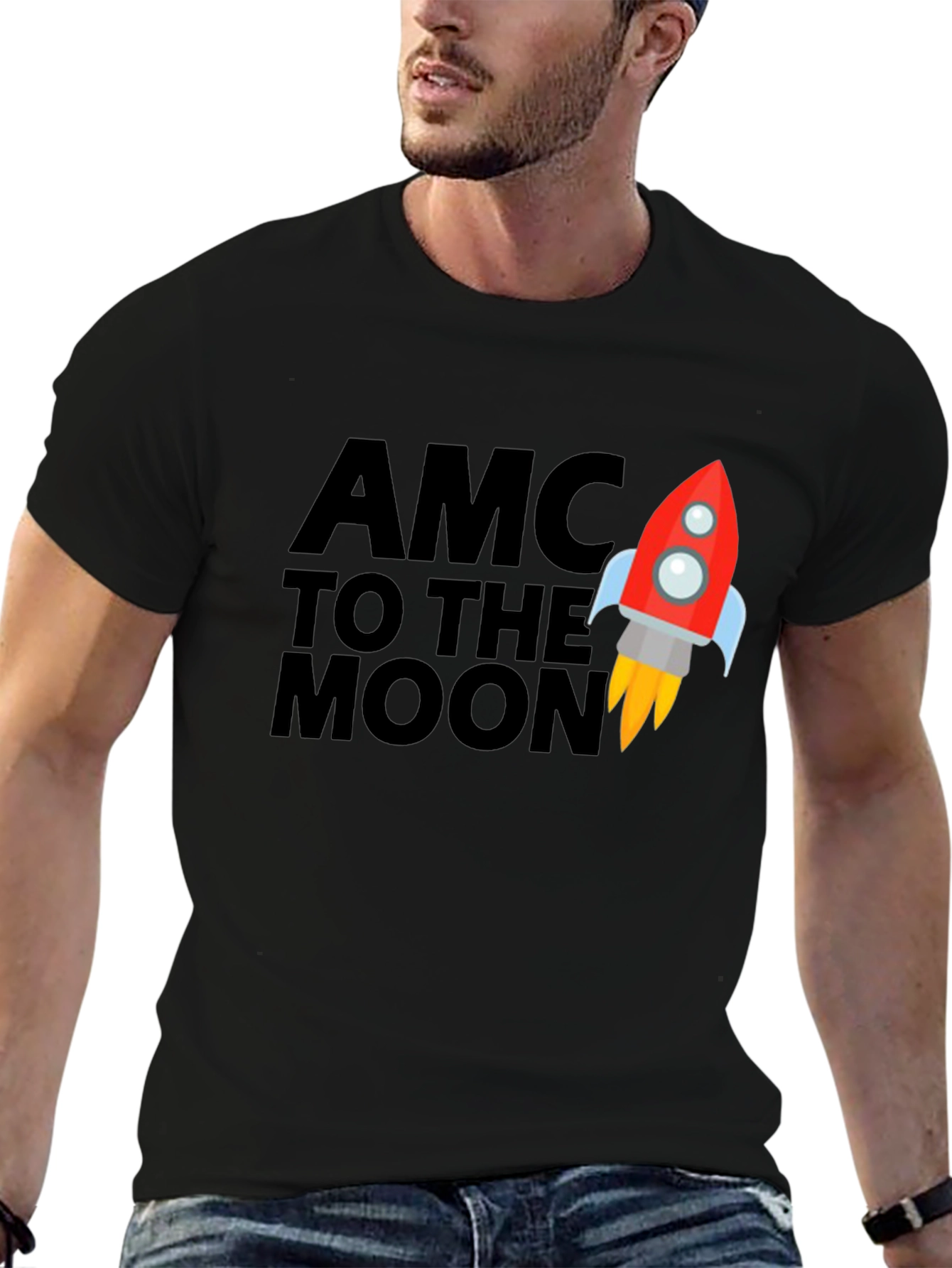 AMC to the Moon Graphic Tee