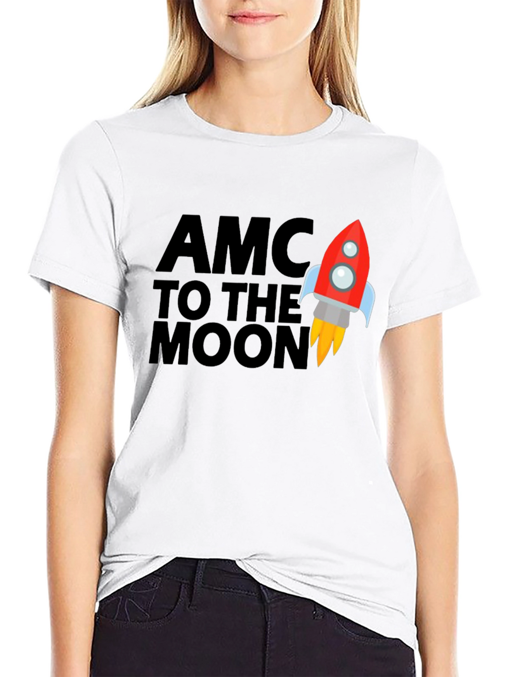 AMC to the Moon Graphic Tee