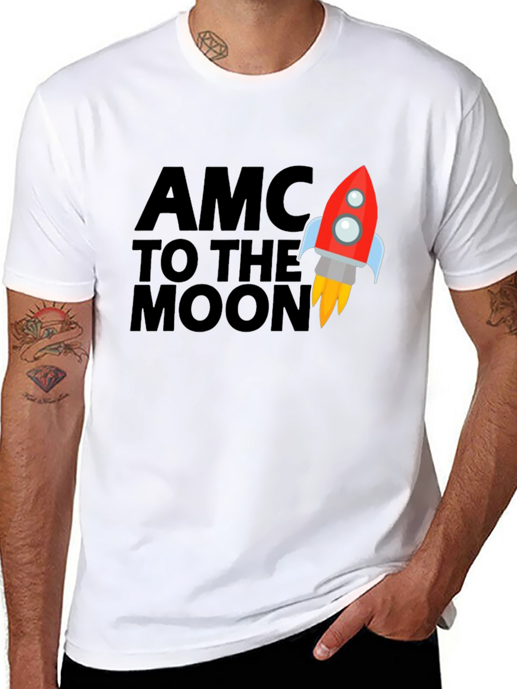 AMC to the Moon Graphic Tee