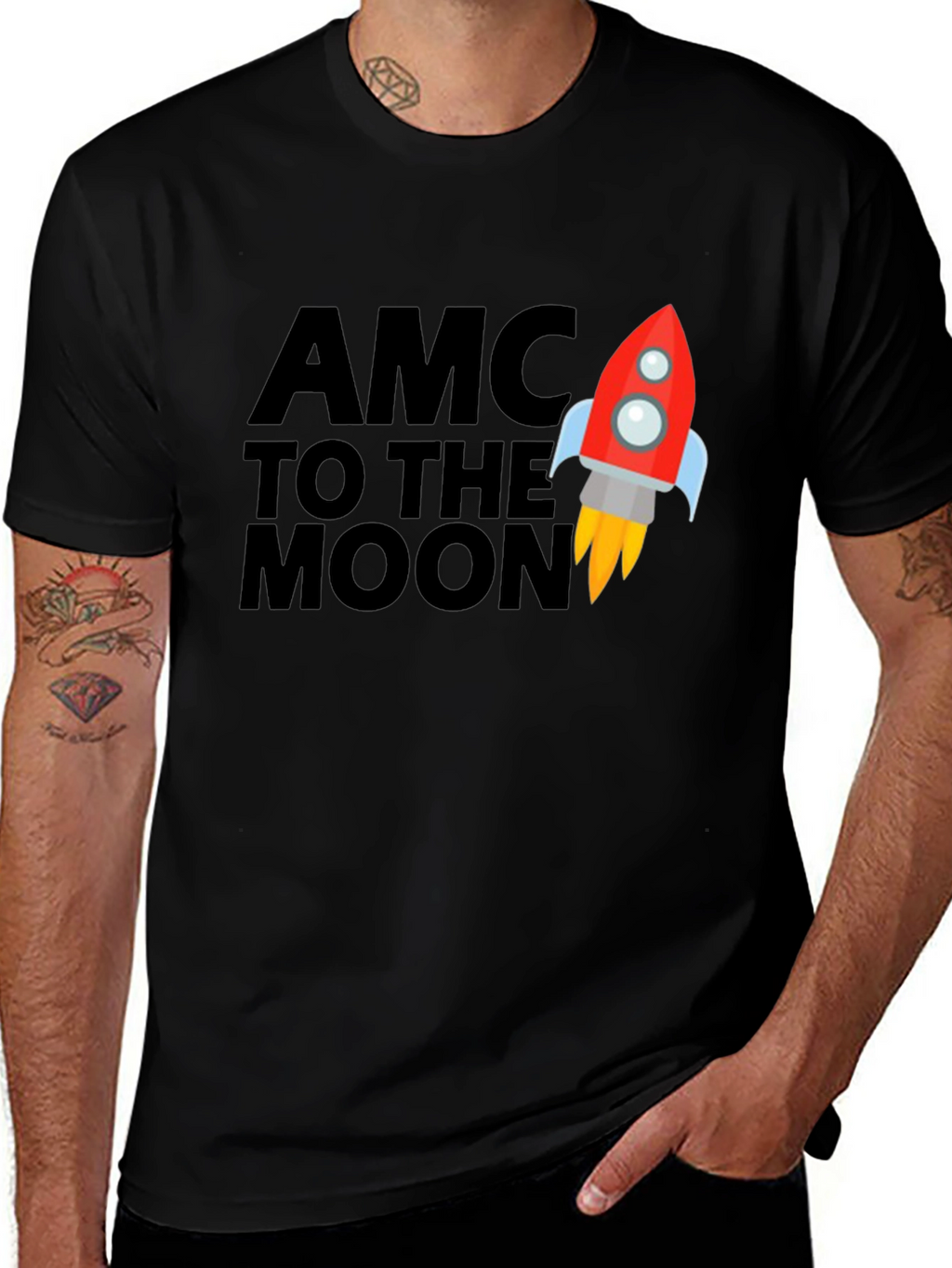 AMC to the Moon Graphic Tee