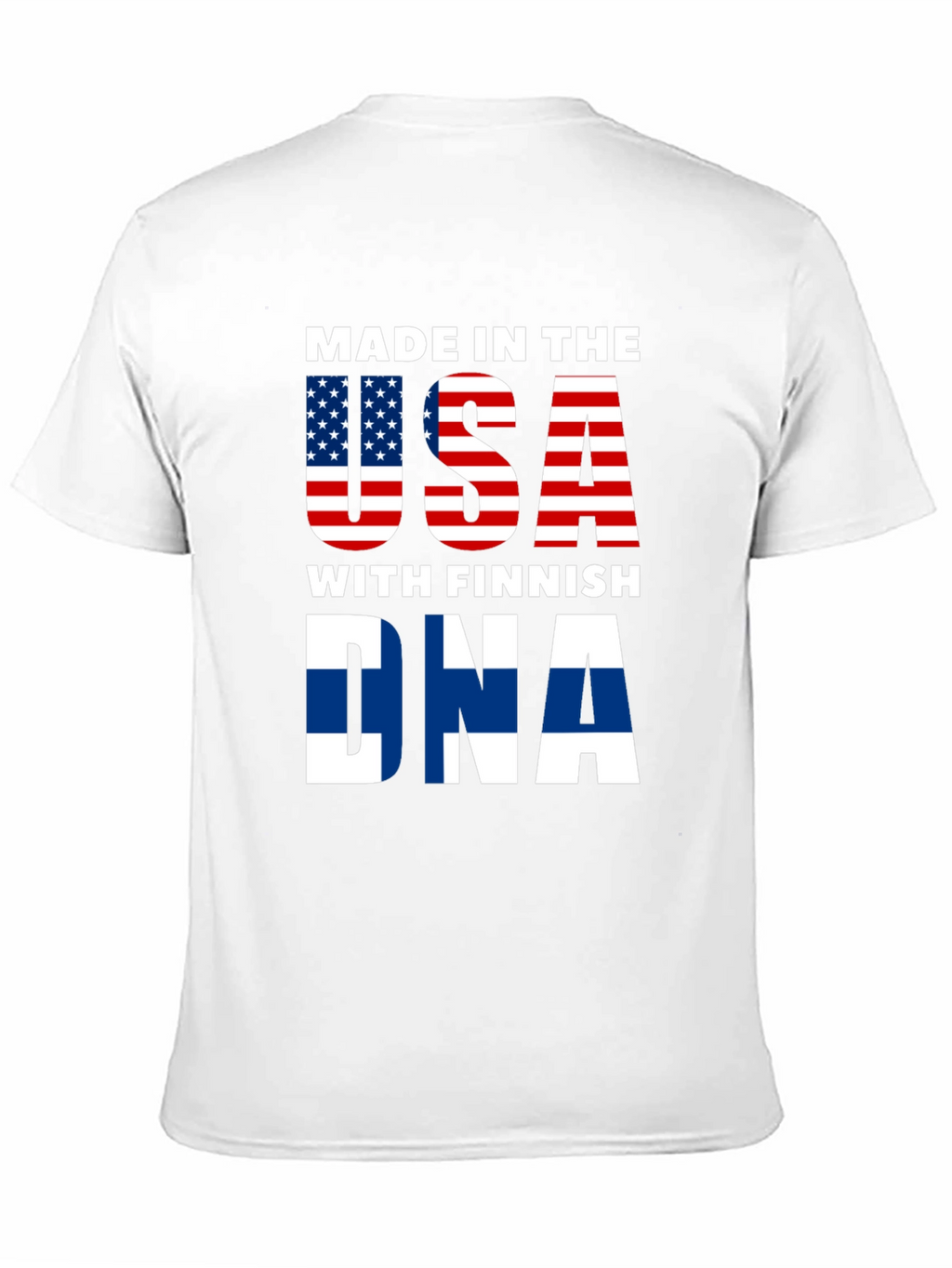 Finnish DNA USA T-Shirt Novelty Tee