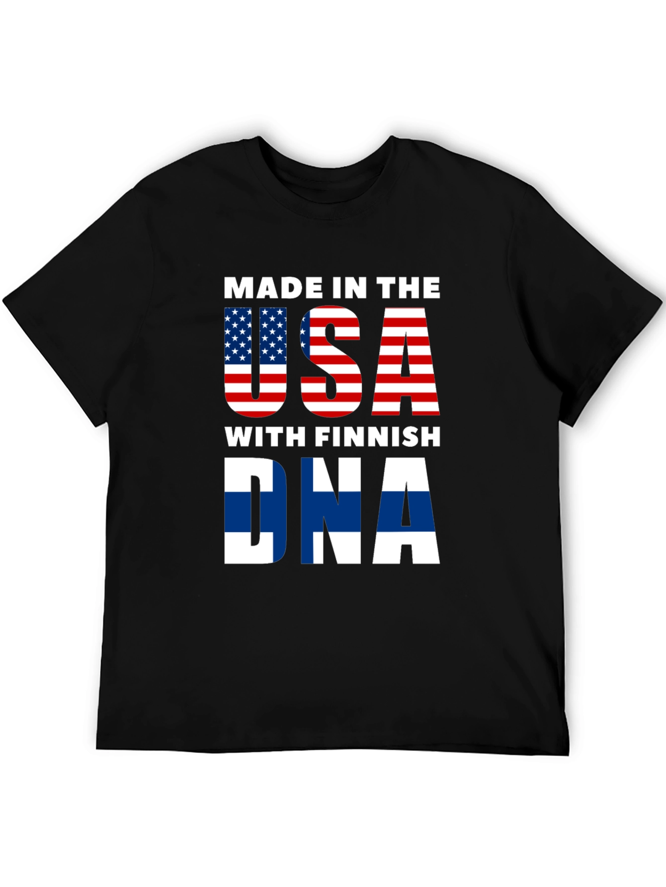 Finnish DNA USA T-Shirt Novelty Tee