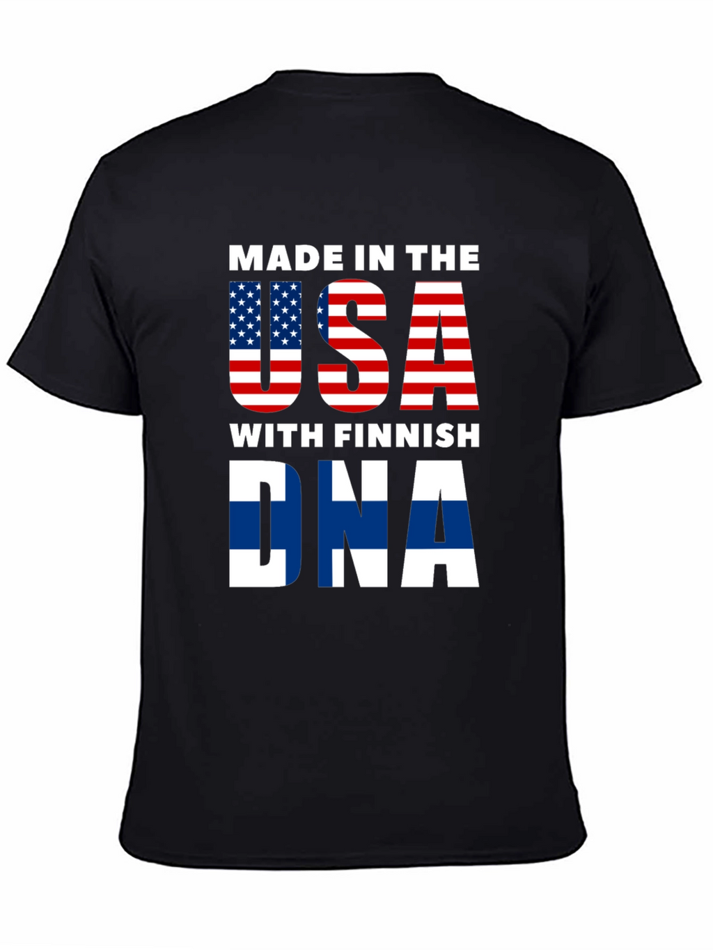 Finnish DNA USA T-Shirt Novelty Tee