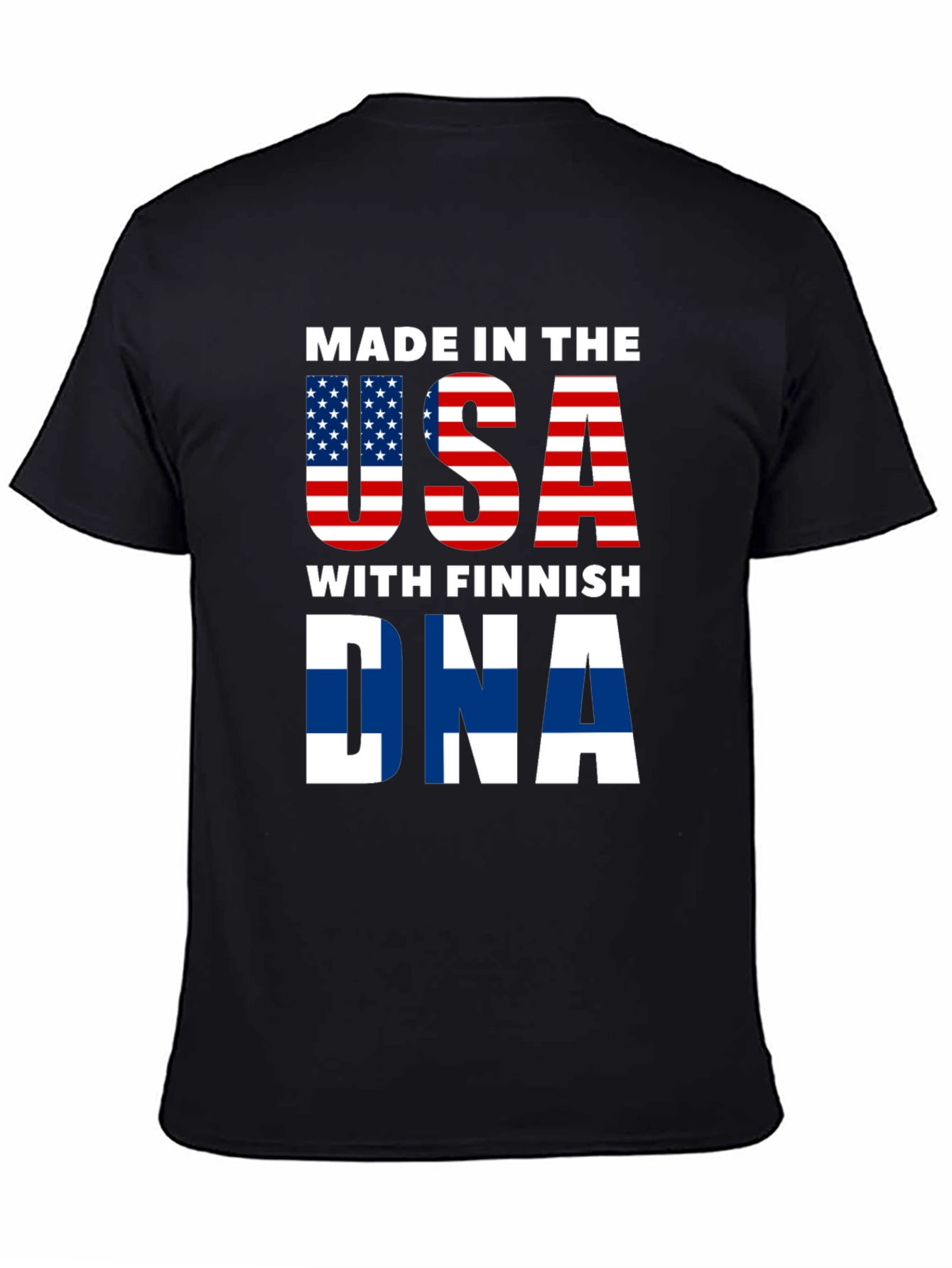 Finnish DNA USA T-Shirt Novelty Tee