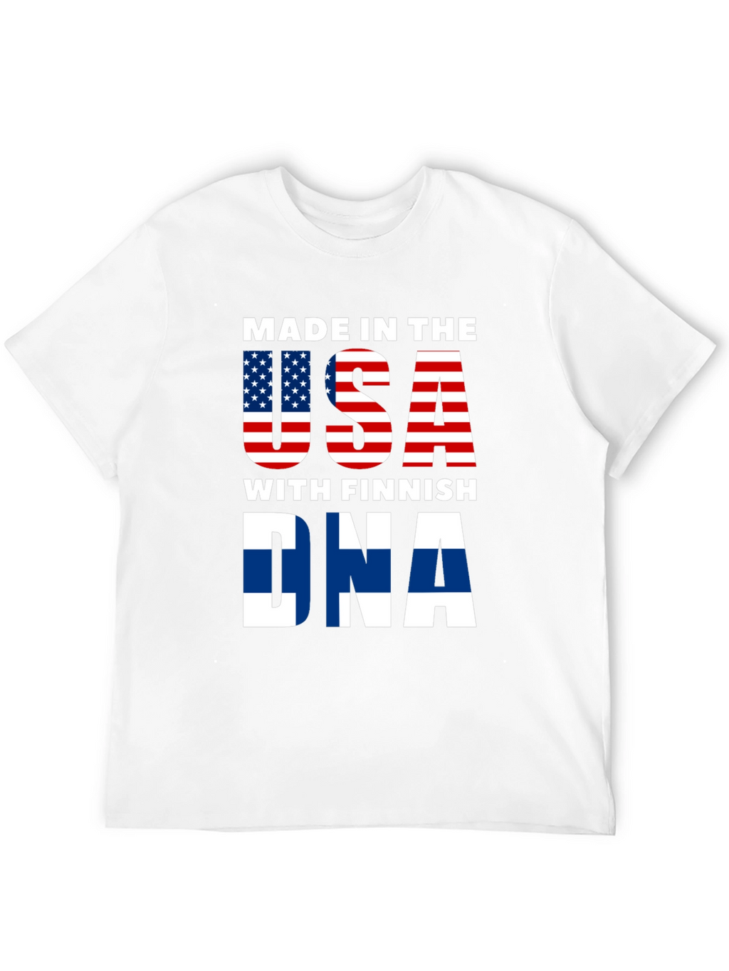 Finnish DNA USA T-Shirt Novelty Tee