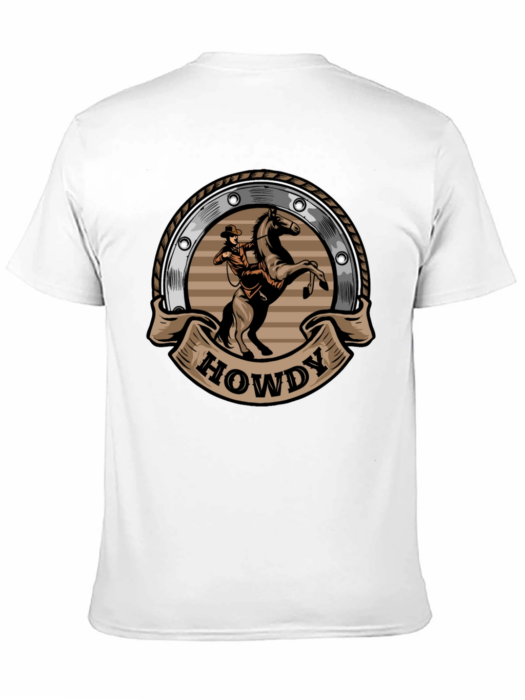 Howdy Cowboy Graphic T-Shirt