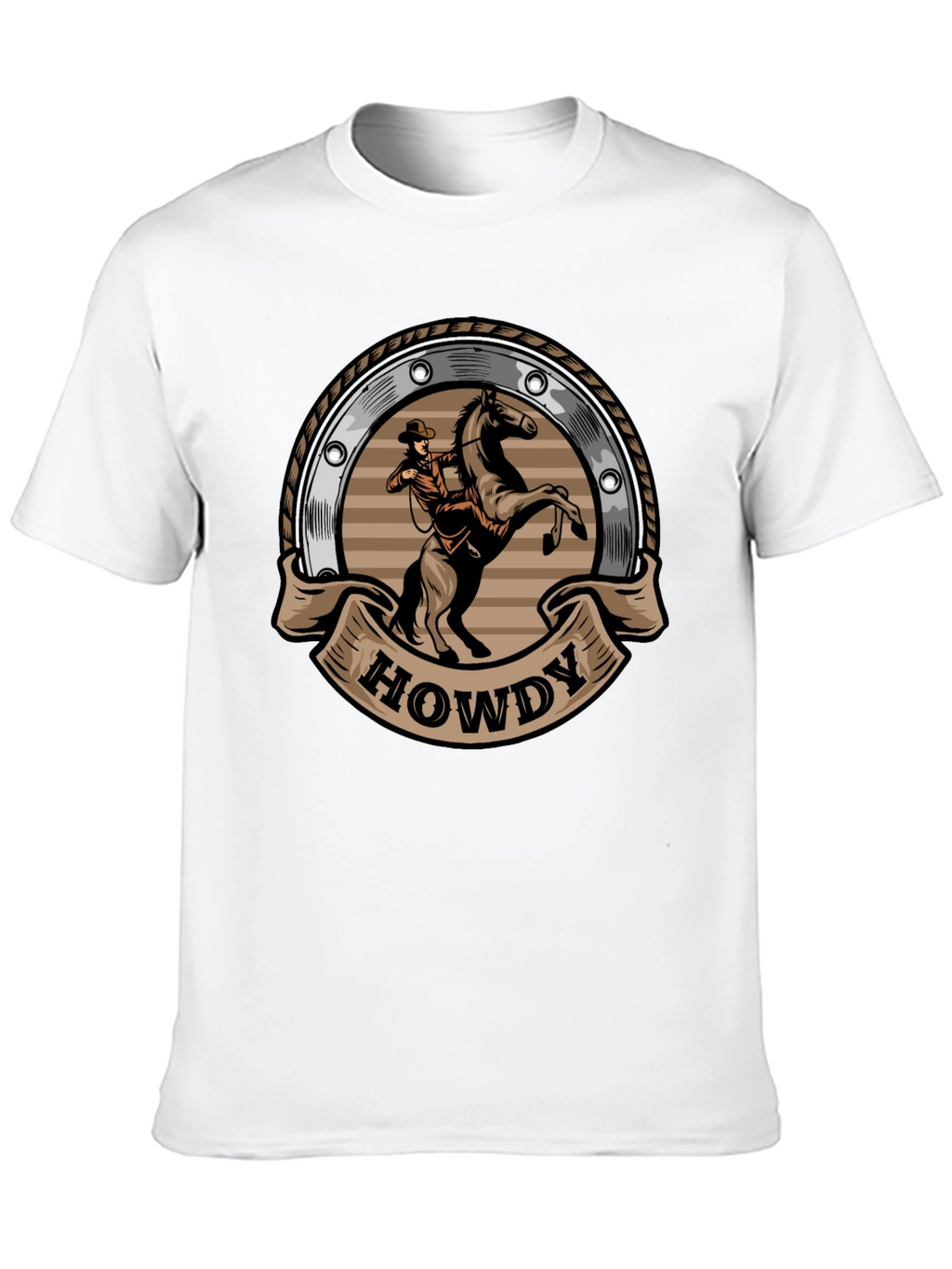 Howdy Cowboy Graphic T-Shirt