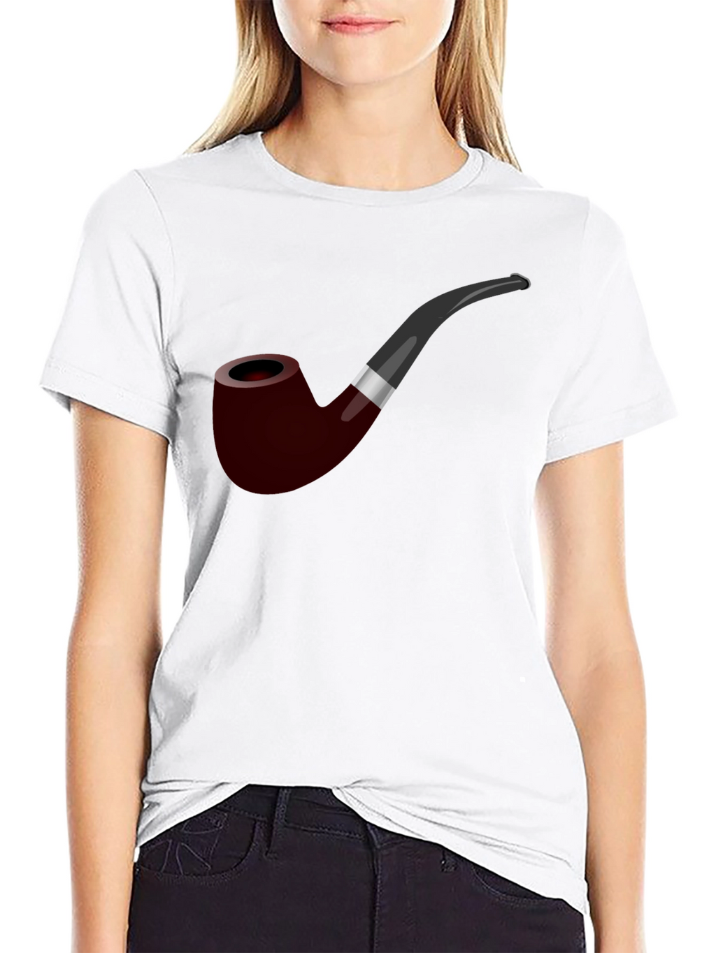 Smoking Pipe Graphic T-Shirt - Classic Style