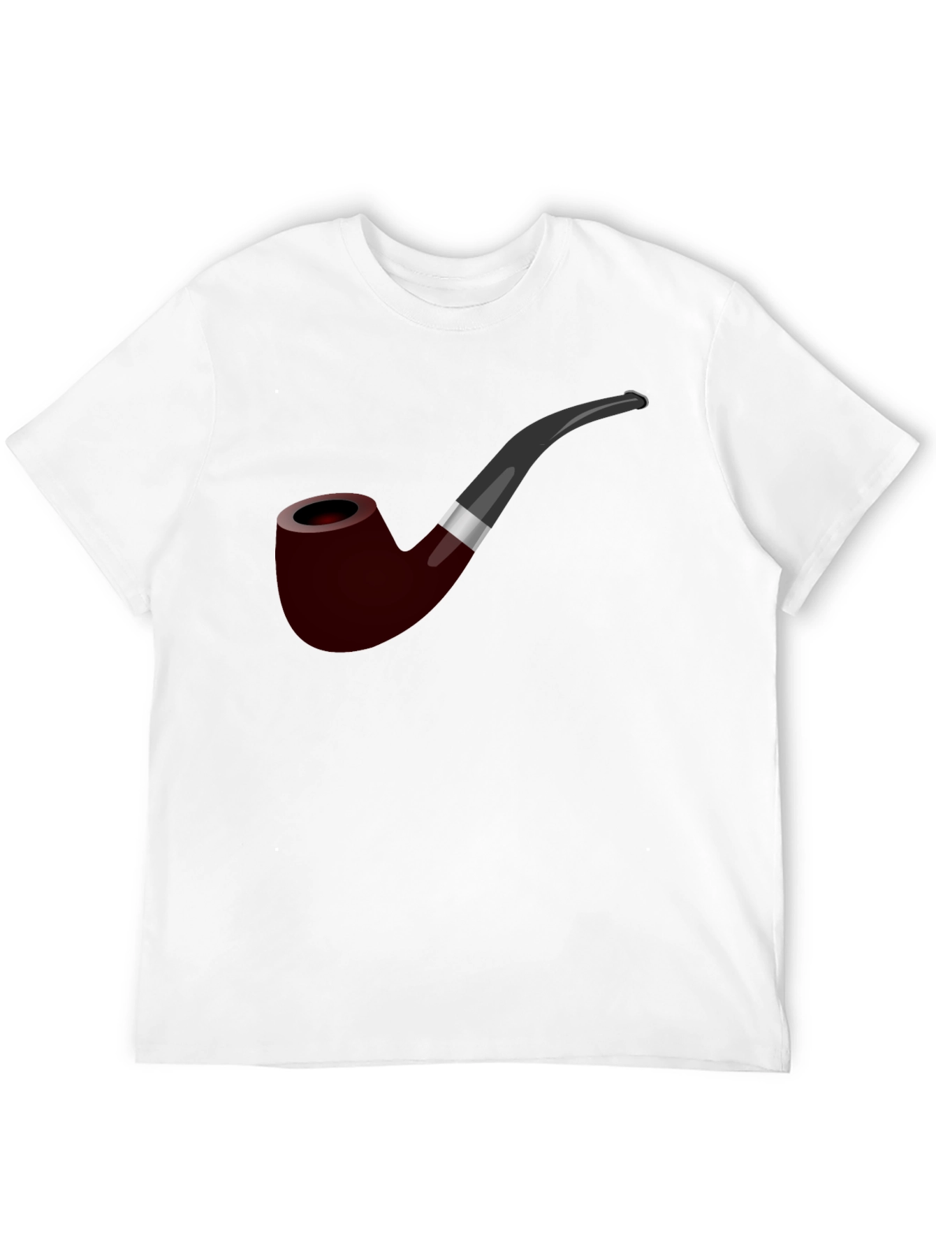 Smoking Pipe Graphic T-Shirt - Classic Style