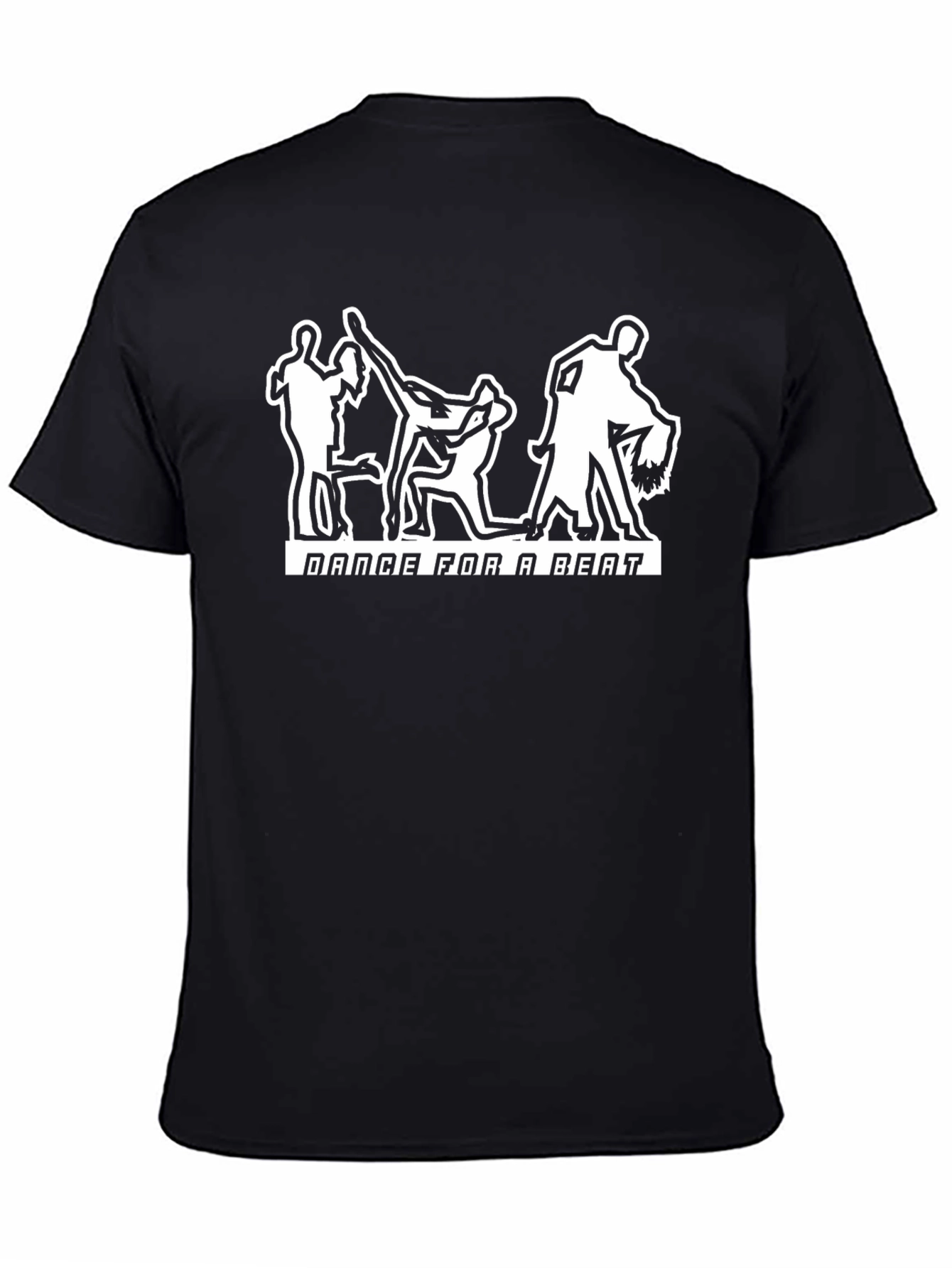 Dance For A Beat Graphic T-Shirt - Classic Black Tee