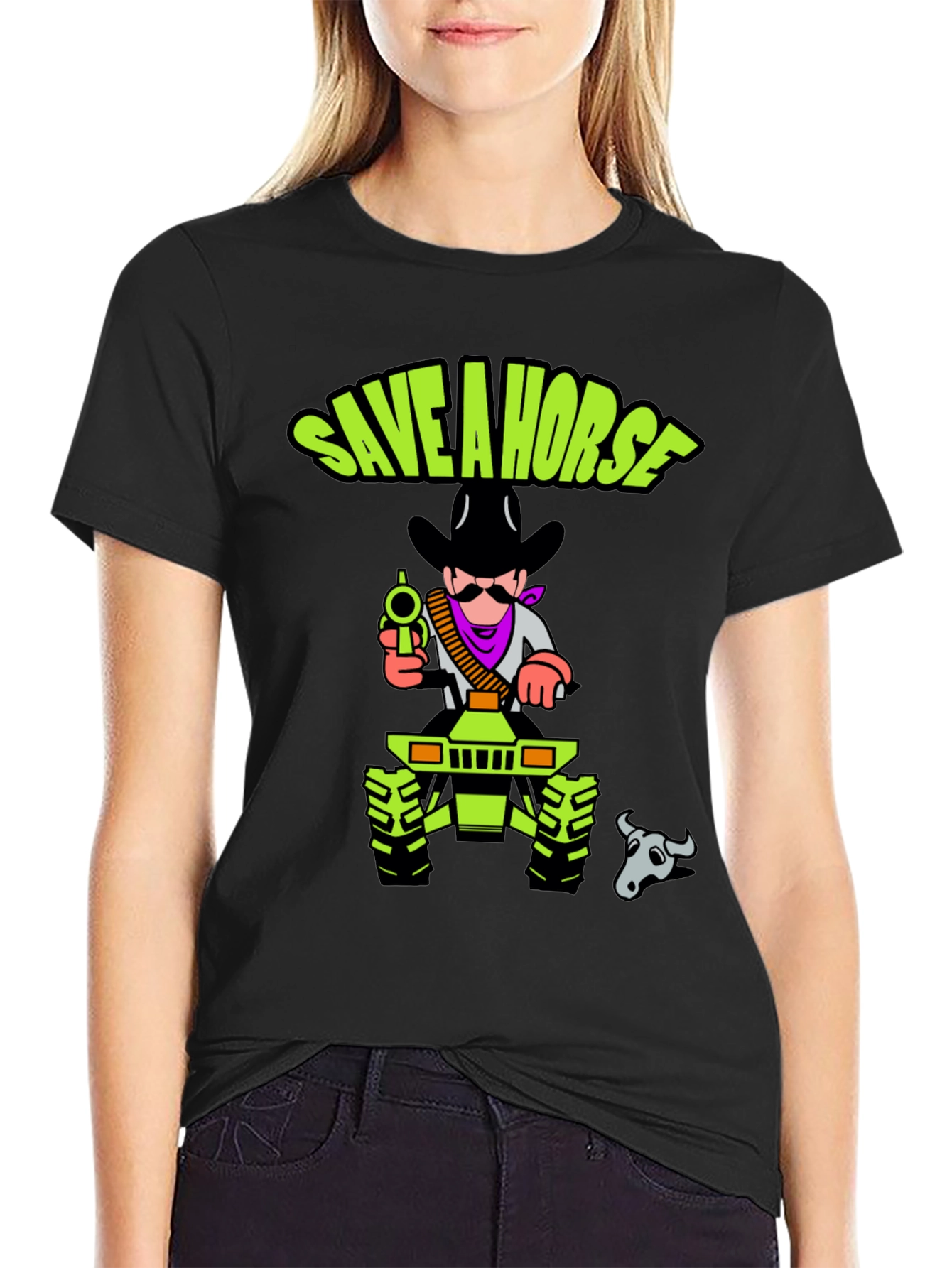 Save A Horse Ride A Four Wheeler T-Shirt