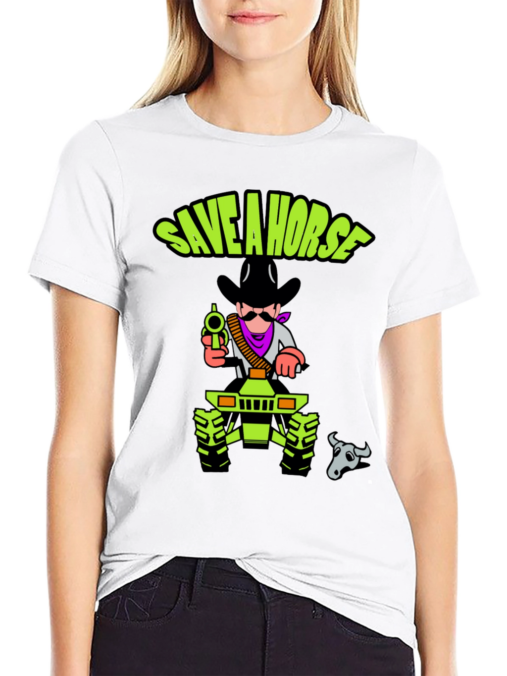 Save A Horse Ride A Four Wheeler T-Shirt