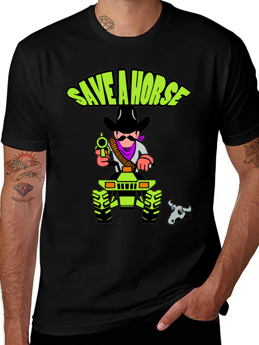 Save A Horse Ride A Four Wheeler T-Shirt