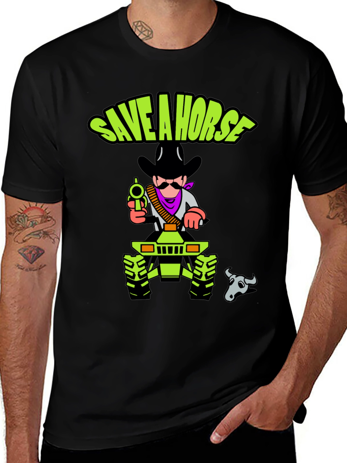 Save A Horse Ride A Four Wheeler T-Shirt