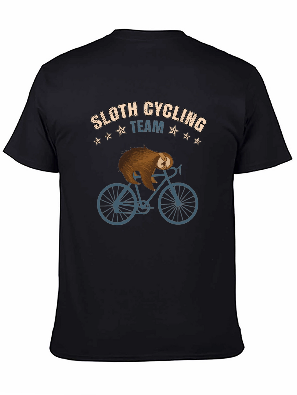 Sloth Cycling Team Graphic T-Shirt