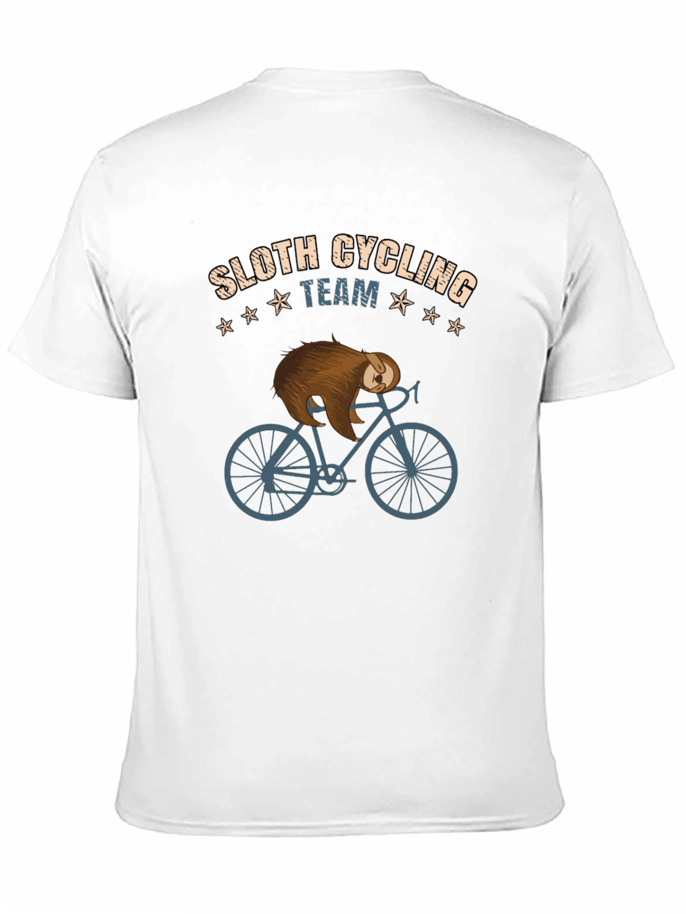 Sloth Cycling Team Graphic T-Shirt