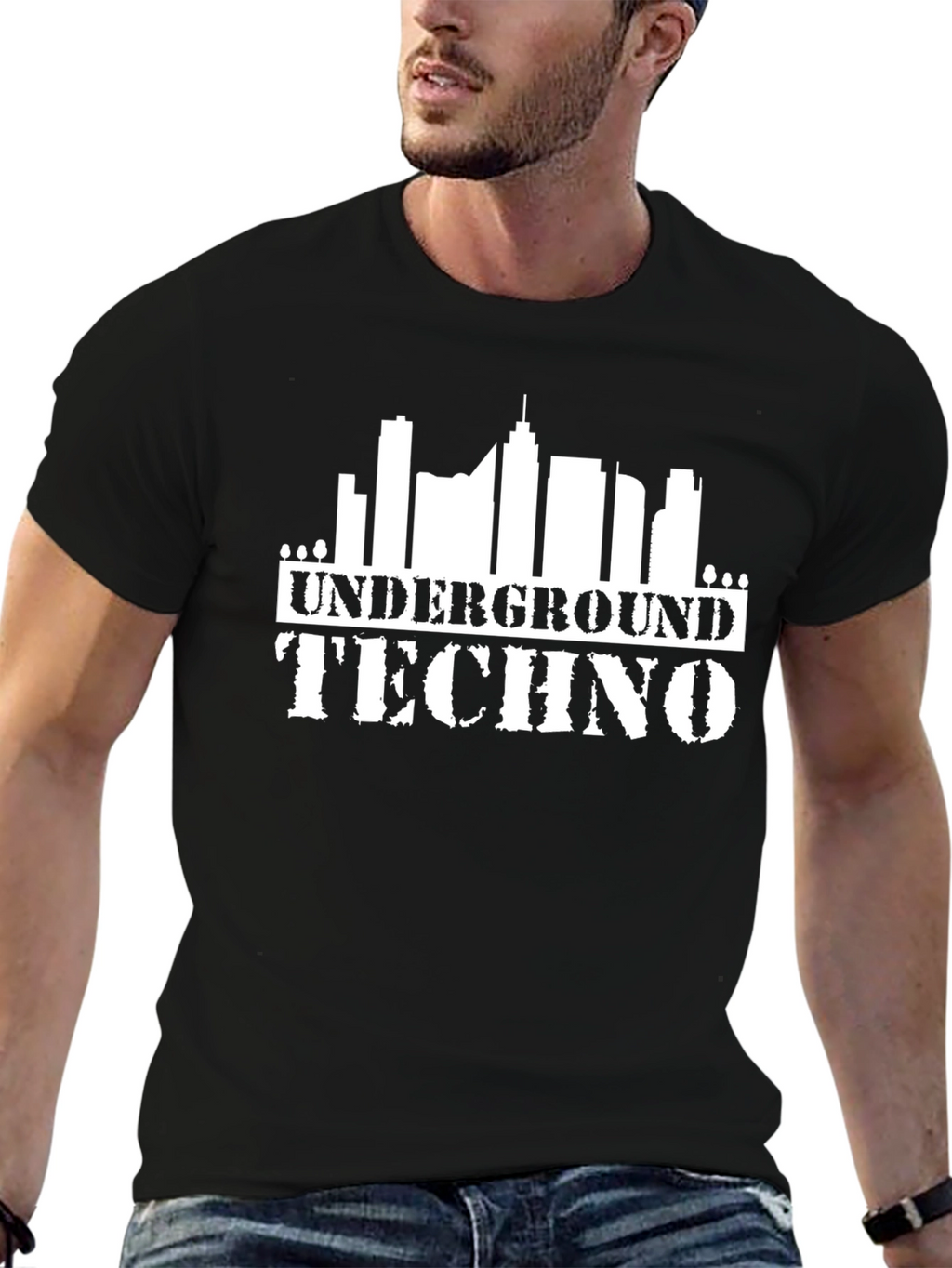 Underground Techno Graphic T-Shirt