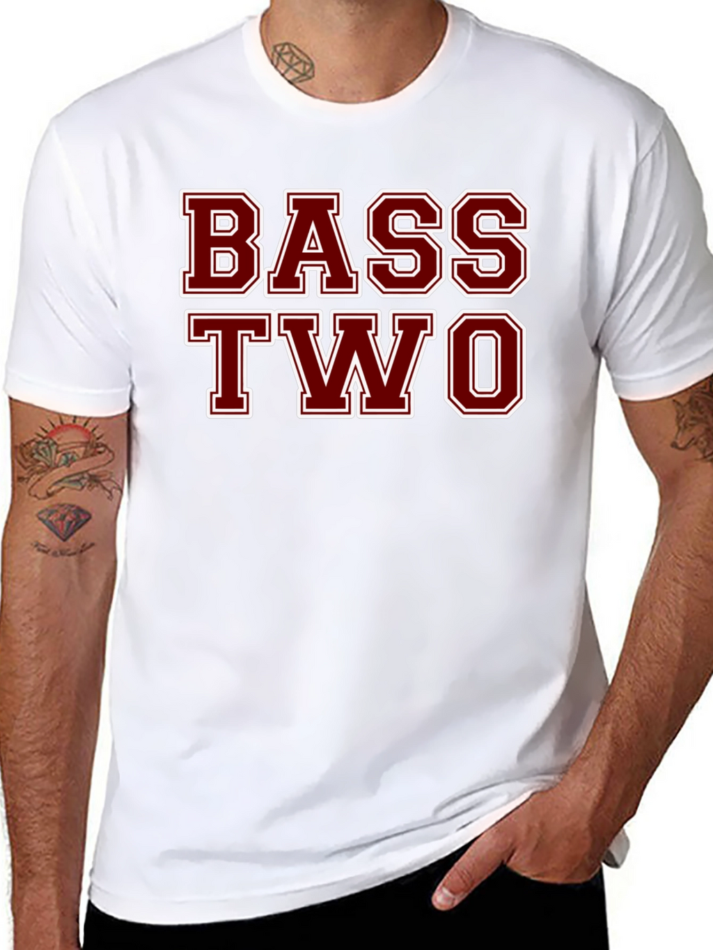 Bass Two T-Shirt - Black